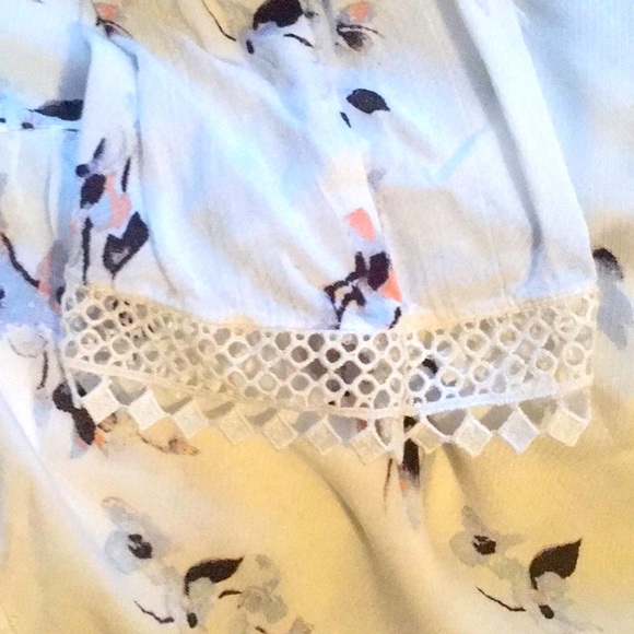 GXF Rayon Flowy Top Blouse Long Sleeves - Picture 9 of 9